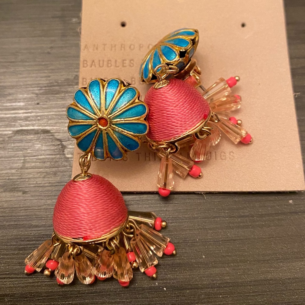 Anthropologie Dangle Drop Earrings